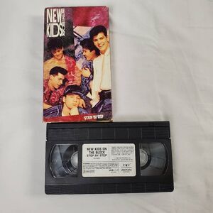 New Kids On The Block VHS Step By Step (1990)